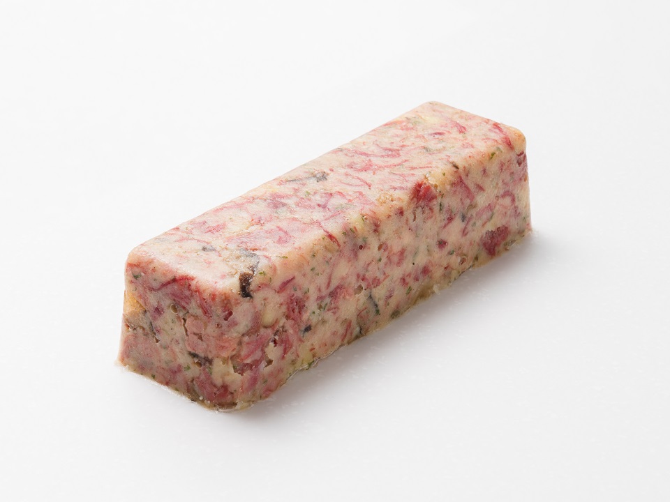 牛肩肉コンフィーと椎茸のテリーヌ